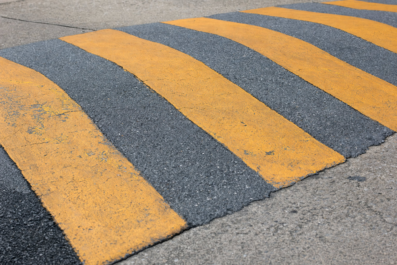 Speed bump installation